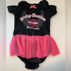 18 month Harley Davidson baby girl body suit
